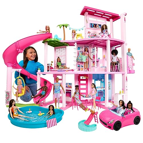 Barbie Traumvilla Poolparty Puppenhaus Rutsche