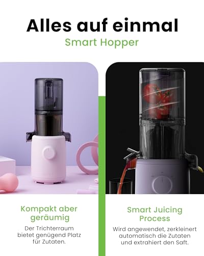 Hurom Entsafter elektrisch Kaltpresser Eismaschine