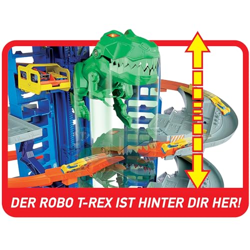 Hot Wheels Parkgarage Spielzeug Dinosaurie