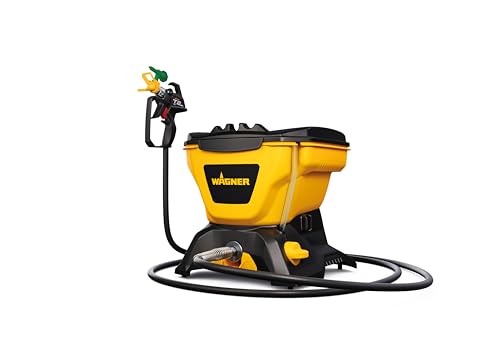 WAGNER Airless Farbsprühsystem Control 150 M für Wandfarben, Lacke, Lasuren, Holz  &amp; Korrosionsschutz im Innen  &amp; Außenbereich, 0 900 ml/min, 110 bar, Behältervolumen 5500 ml, Schlauch 7,5 m : Baumarkt