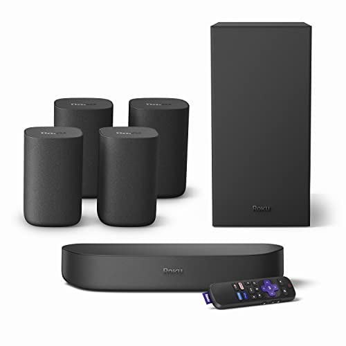 Roku Streambar | 4K HDR Streaming Device &amp; Premium Roku Soundbar All In One, Roku Voice Remote,u00a0Free &amp; Live TV