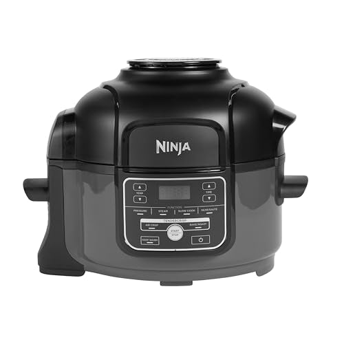 Ninja Multikocher OP100EU Schnellkochtopf Heißluft Fritteuse