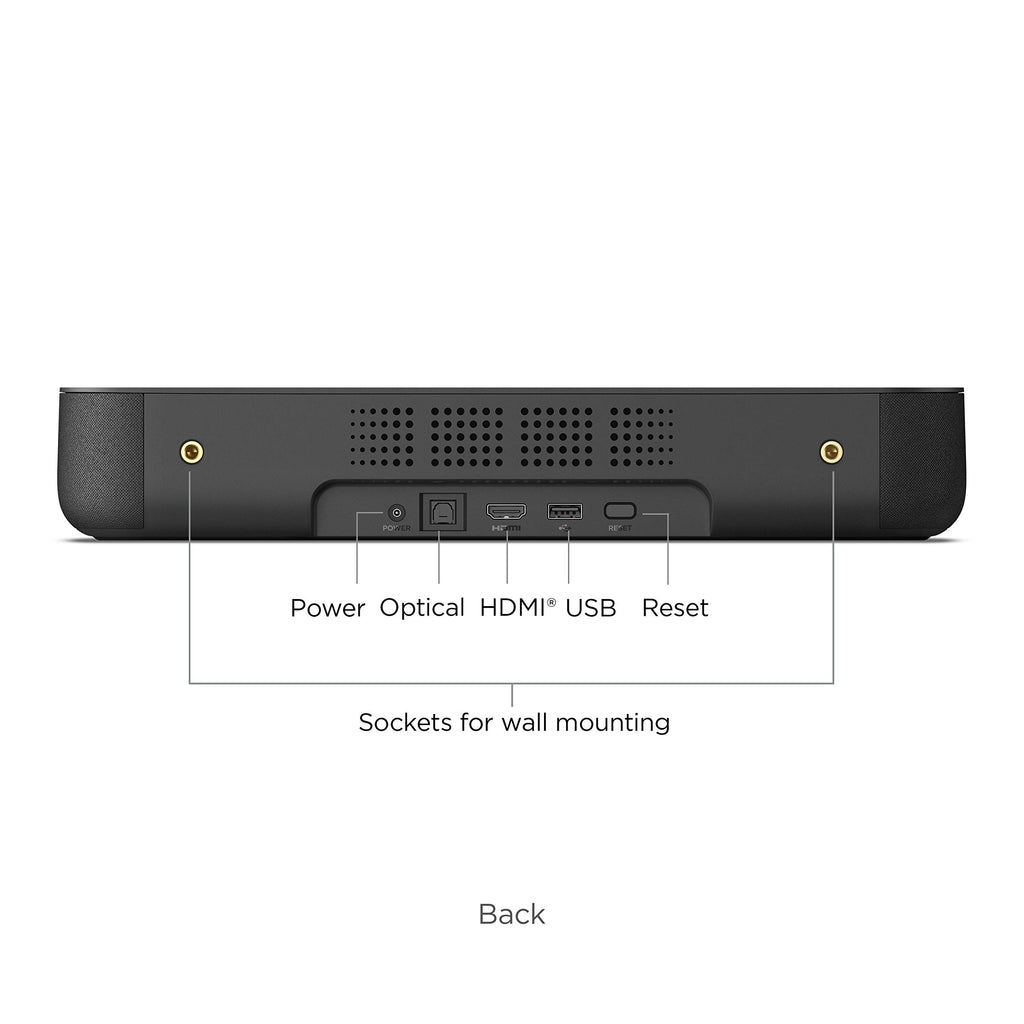 Roku Streambar | 4K HDR Streaming Device &amp; Premium Roku Soundbar All In One, Roku Voice Remote,u00a0Free &amp; Live TV