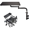 XINLEE Rollstuhltablett, Ergonomischer Rollstuhl Computertisch, Einstellbarer Abstand Und Höhe, Kann Sich Für Kinder/Senioren/Patienten Bewegen, Die Universell Für Erwachsene Essen,Schwarz : Sport &amp; Freizeit