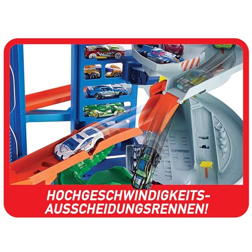 Hot Wheels Parkgarage Spielzeug Dinosaurie