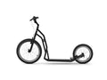 Yedoo S2016 Tretroller   bis 150 kg, Kickscooter mit Luftreifen 20/16   für Erwachsene, Scooter Roller mit verstellbare Lenker, Dogscooter