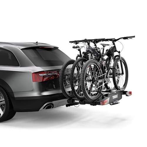 Thule EasyFold XT Fahrradträger für Anhängerkupplung 3 Fahrräder schwarz