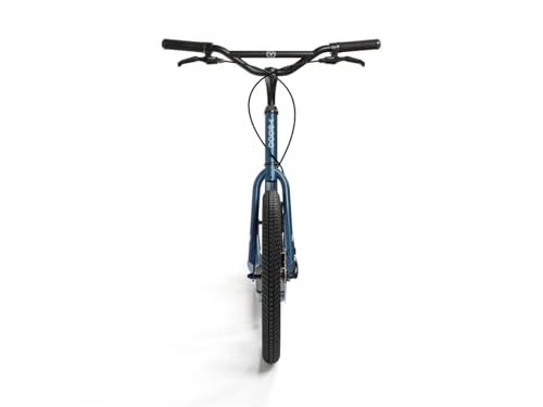 YEDOO Mezeq Tretroller   bis 150 kg, mit Luftreifen 20/16   Scooter für Erwachsene, Offroad Tretroller mit abnehmbarem Ständer und Fußablage und verstellbarem Lenker, Dogscooter mit Scheibenbremse. : Sport &amp; Freizeit