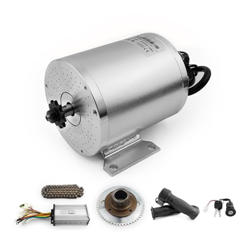 L faster 1000W 2000W 3000W Bike Scooters Go Karts Bürstenloser Motor mit Griff Drosselklappensteuerung Umbausätze : Sport &amp; Freizeit
