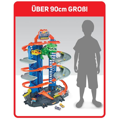 Hot Wheels Parkgarage Spielzeug Dinosaurie