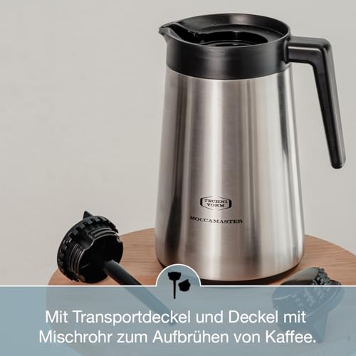 Moccamaster 79320 KBGT 741 Aluminium Kaffeemaschine
