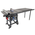 Delta 10 Contractor Table Saw with 52 Rip Capacity and Cast Iron Extension Wings