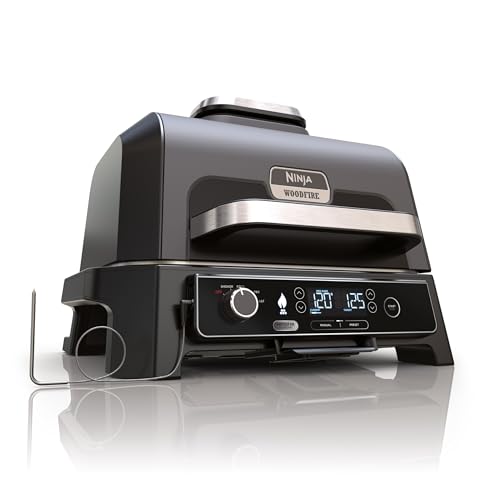 Ninja 1 Außengrill Heißluftfritteuse Holzfeuer Pellets OG850EU