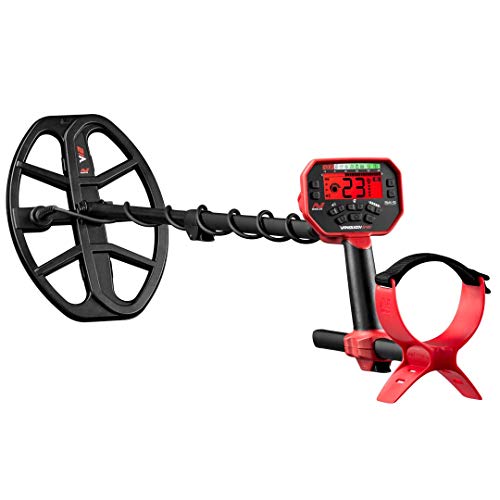 Minelab Vanquish 540 Pro Pack Multifrequenz Metalldetektor für Erwachsene mit den Wasserdichten V12 12“x9“ und V8 8“x5“ Doppel D Spulen : Garten