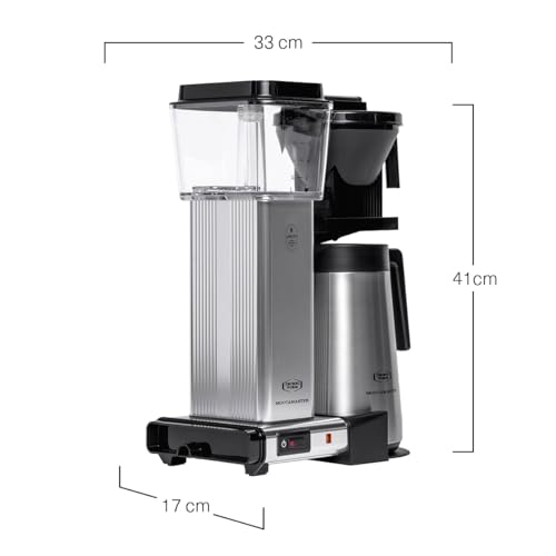 Moccamaster 79320 KBGT 741 Aluminium Kaffeemaschine