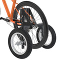 Moshay Stützräder aus Aluminiumlegierung, verstellbar, für Erwachsene, Stabilisatoren, passend für 61 bis 73,7 cm (24–29 Zoll)
